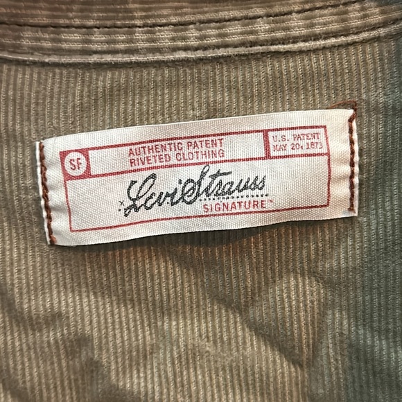 Levis Vintage Corduroy Shirt - Picture 2 of 7